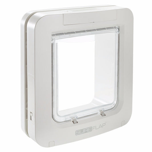 SureFlap Microchip Pet Door for Cats & Small Dogs – White