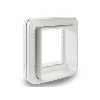 SureFlap Microchip Pet Door for Cats & Small Dogs – White